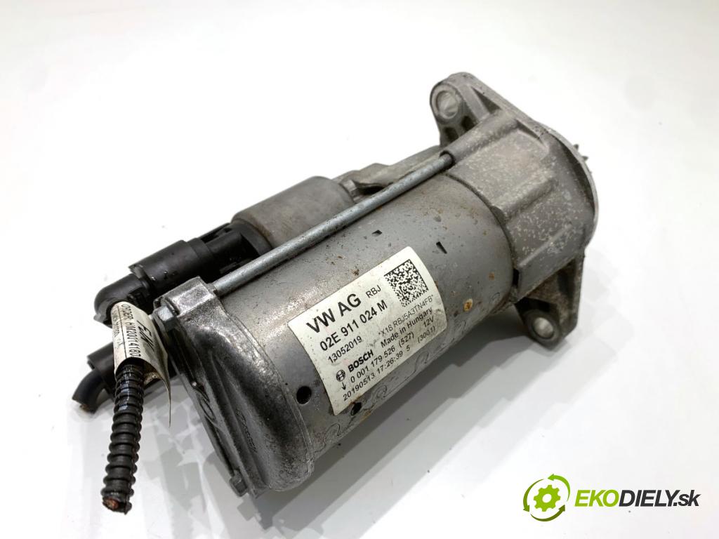 SKODA KODIAQ SUV 2019 110 kW 1.5 TSI 1495 Štartér 02E911024M (Štartér)