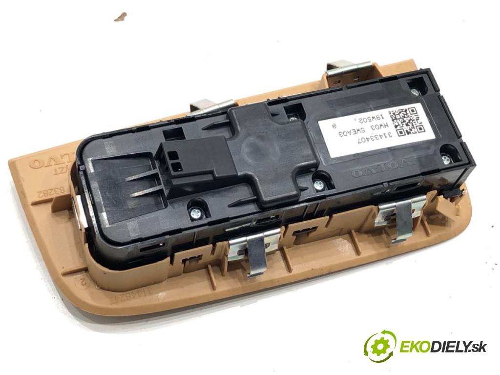 VOLVO XC60 II SUV 2020 173 kW B5 Mild-Hybrid AWD 1969 Prepínač okien 31433407 (Prepínacie páčky pod volantom)