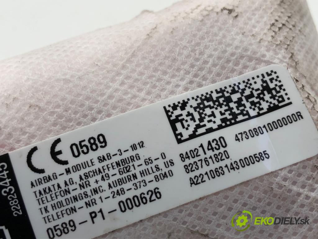 OPEL INSIGNIA B Kombi 2021 128 kW 2.0 CDTi (35) 1995 AirBag airbag POKLADNE: pravá 84021430