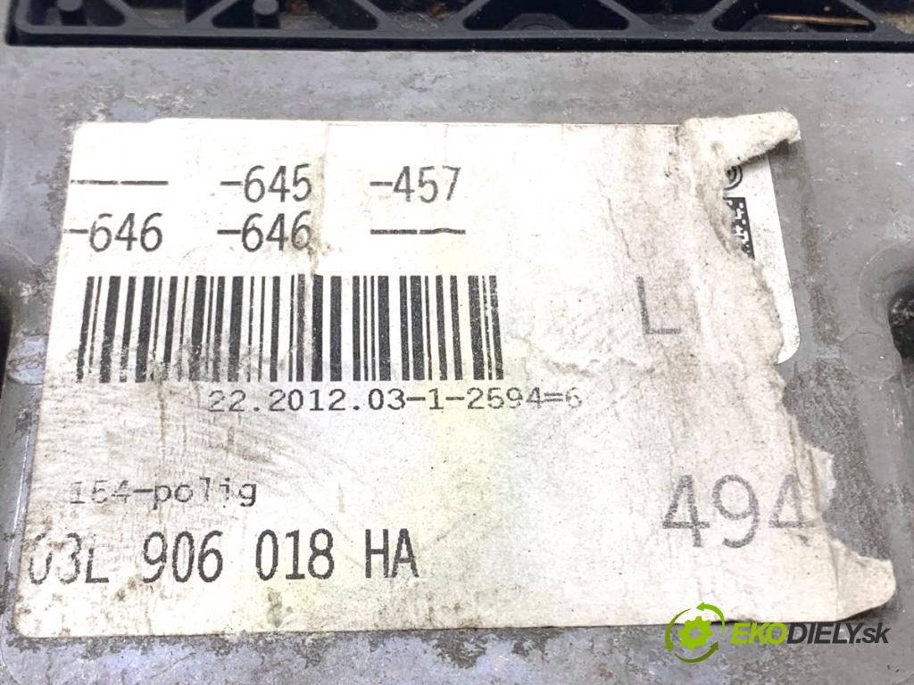 AUDI A6 C7 Kombi 2012 120 kW 2.0 TDI 1968 řídící jednotka motora 03L906018HA (Řídicí jednotka)