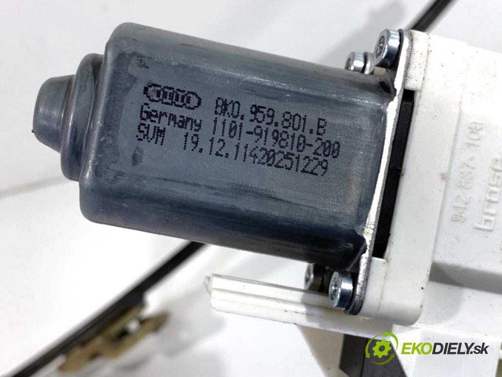 AUDI A6 C7 Kombi 2012 120 kW 2.0 TDI 1968 mechanismus okna levý přední část 4G0837461
