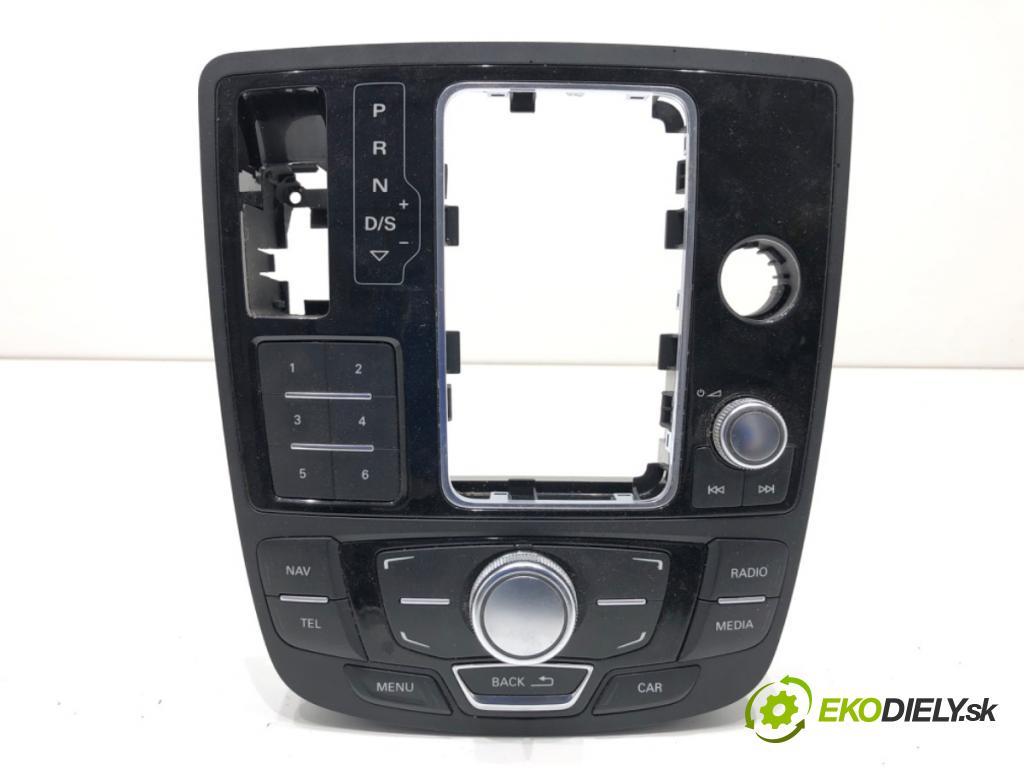 AUDI A6 C7 Kombi 2012 120 kW 2.0 TDI 1968 Panel ovládaní radia 4G1919610B (Páčky pod volantem)