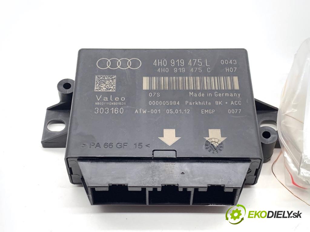 AUDI A6 C7 Kombi 2012 120 kW 2.0 TDI 1968 modul PDC 4H0919475L (Řídící jednotka ostatní)