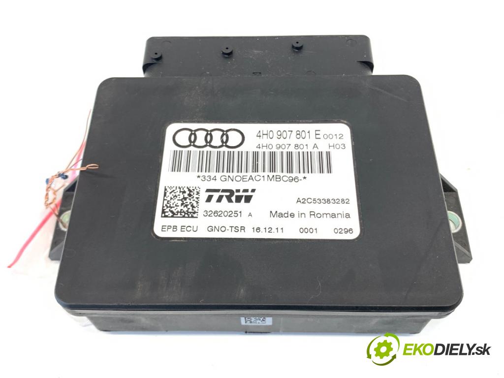 AUDI A6 C7 Kombi 2012 120 kW 2.0 TDI 1968 Modul brzdy ručnej brzdy 4H0907801E