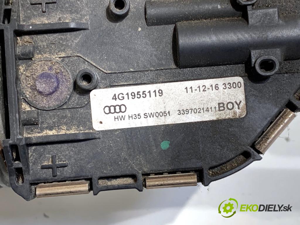 AUDI A6 C7 Kombi 2012 120 kW 2.0 TDI 1968 Mechanizmus stieračov predný 4G1955023A (Motorček stieračov predný)