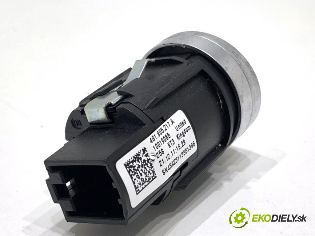 AUDI A6 C7 Kombi 2012 120 kW 2.0 TDI 1968 vypínač ZAPALOVANIE: START/STOP 4G1905217A