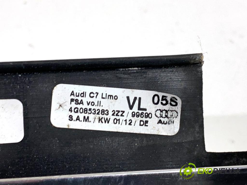 AUDI A6 C7 Kombi 2012 120 kW 2.0 TDI 1968 Lišta Sbírání: predný ľavy chróm 4G0853283