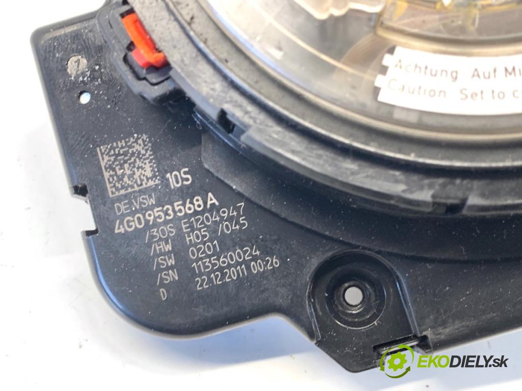 AUDI A6 C7 Kombi 2012 120 kW 2.0 TDI 1968 Krúžok, slimák airbag 4G0953568A (Airbag)