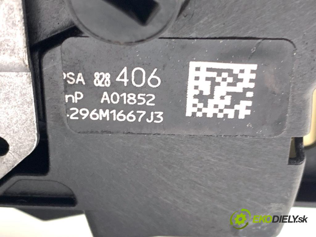 CITROEN BERLINGO II nadwozie wielkoprzestrzenne (MPV) 2016 73 kW 1.6 BlueHDi 100 1560 zámok dveře levý přední část PSA828406