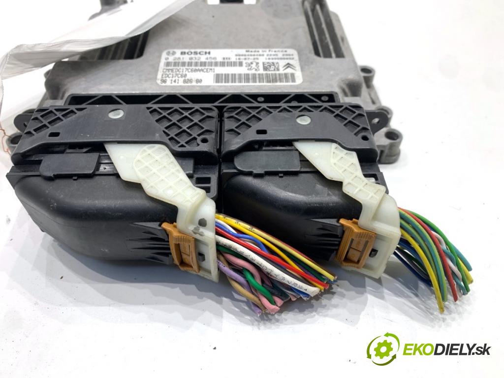 CITROEN BERLINGO II nadwozie wielkoprzestrzenne (MPV) 2016 73 kW 1.6 BlueHDi 100 1560 řídící jednotka motora 9806460480 (Řídicí jednotka)