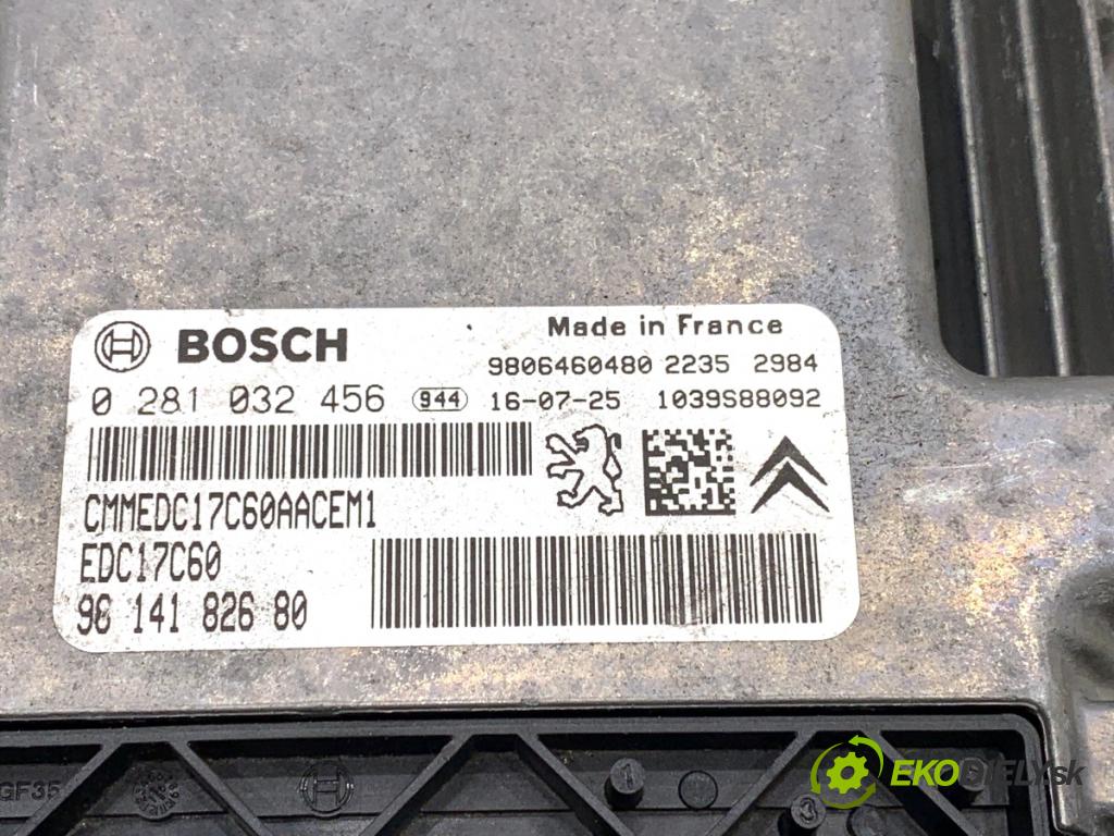 CITROEN BERLINGO II nadwozie wielkoprzestrzenne (MPV) 2016 73 kW 1.6 BlueHDi 100 1560 riadiaca jednotka Motor 9806460480 (Riadiaca jednotka)