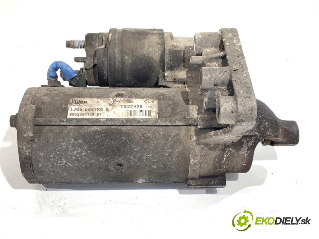 CITROEN BERLINGO II nadwozie wielkoprzestrzenne (MPV) 2016 73 kW 1.6 BlueHDi 100 1560 startér 9662854180 (Startér)