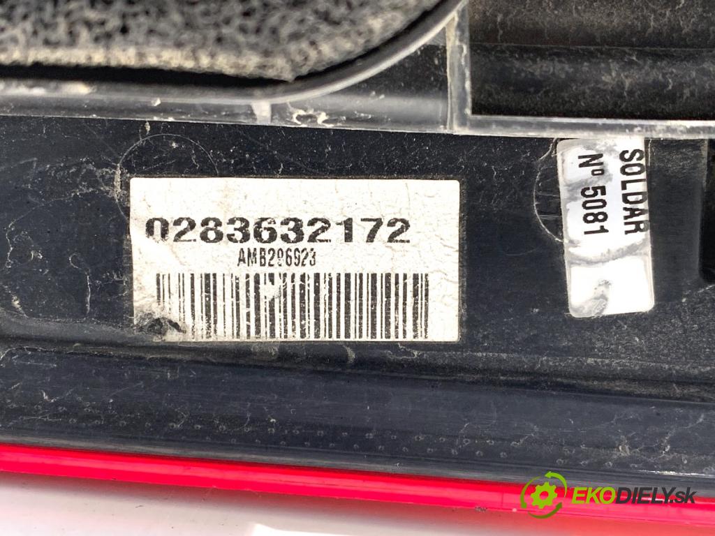 CITROEN BERLINGO II nadwozie wielkoprzestrzenne (MPV) 2016 73 kW 1.6 BlueHDi 100 1560 světlo pravý zadní část