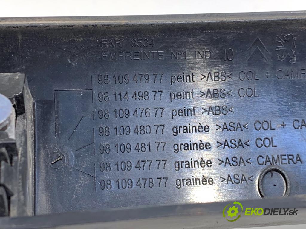 CITROEN BERLINGO II nadwozie wielkoprzestrzenne (MPV) 2016 73 kW 1.6 BlueHDi 100 1560 Lišta dverí zad