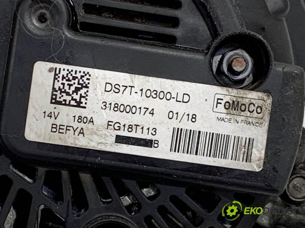 FORD MONDEO MK5 Kombi 2018 88 kW 1.5 TDCi 1499 Alternátor DS7T-10300-LD (Alternátor)