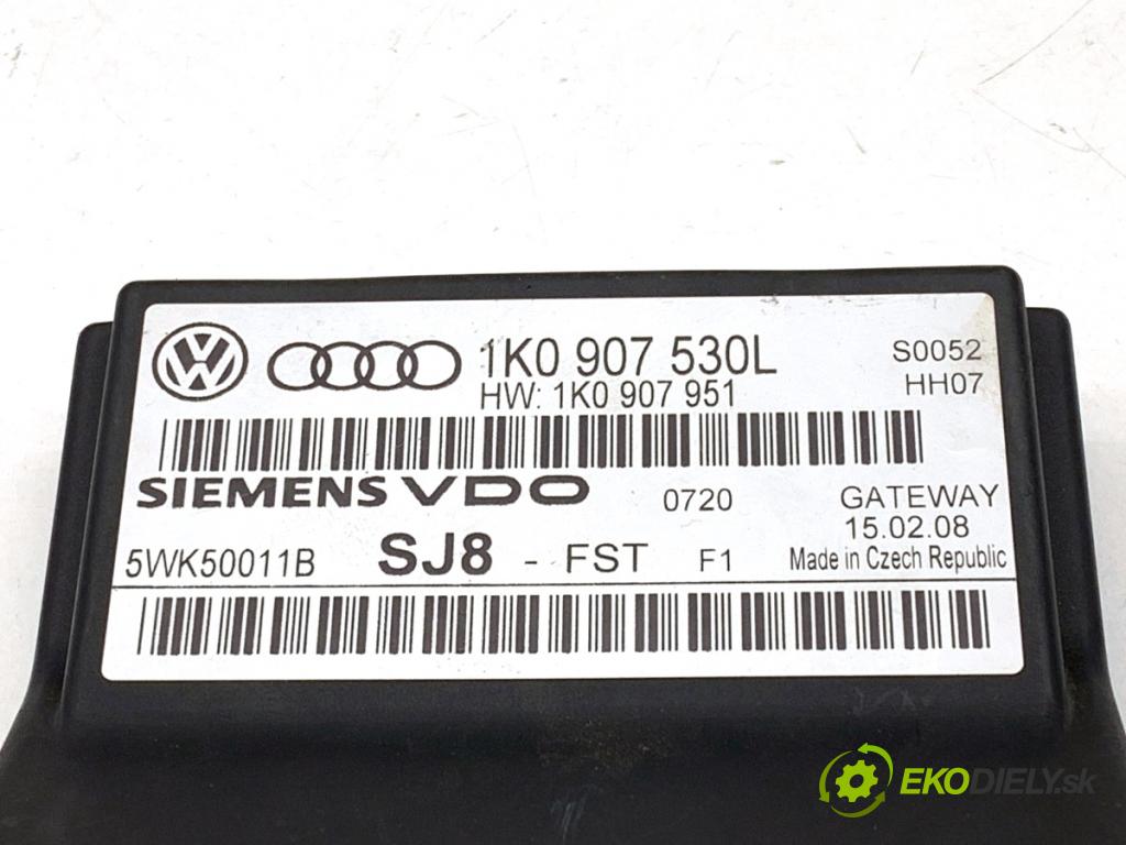 VW GOLF V Kombi 2008 77 kW 1.9 TDI 1896 modul GATEWAY 1K0907530L