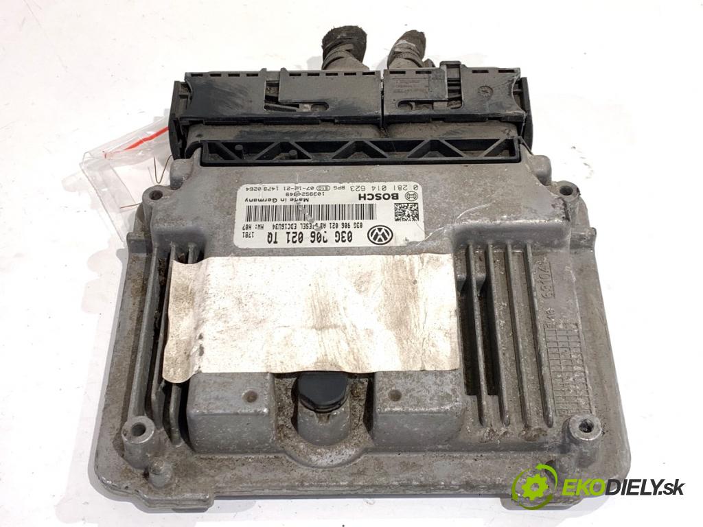 VW GOLF V Kombi 2008 77 kW 1.9 TDI 1896 riadiaca jednotka Motor 03G906021TQ (Riadiaca jednotka)