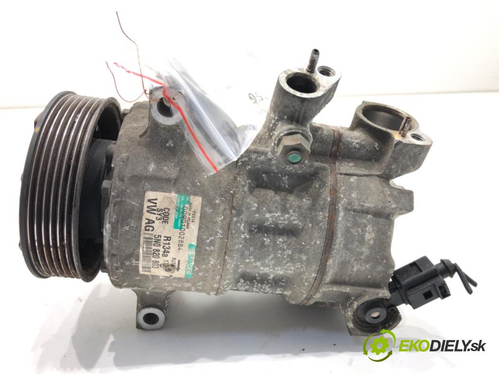 VW GOLF V Kombi 2008 77 kW 1.9 TDI 1896 Kompresor klimatizácie 5N0820803 (Kompresor klimatizácie)