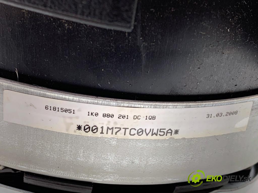 VW GOLF V Kombi 2008 77 kW 1.9 TDI 1896 AirBag volantu 1K0880201DC (Airbag)