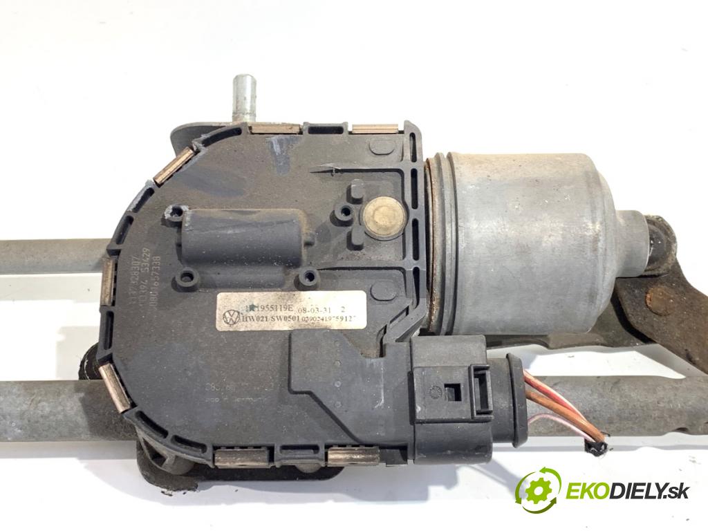 VW GOLF V Kombi 2008 77 kW 1.9 TDI 1896 Mechanizmus stieračov predný 1K1955023G (Motorček stieračov predný)