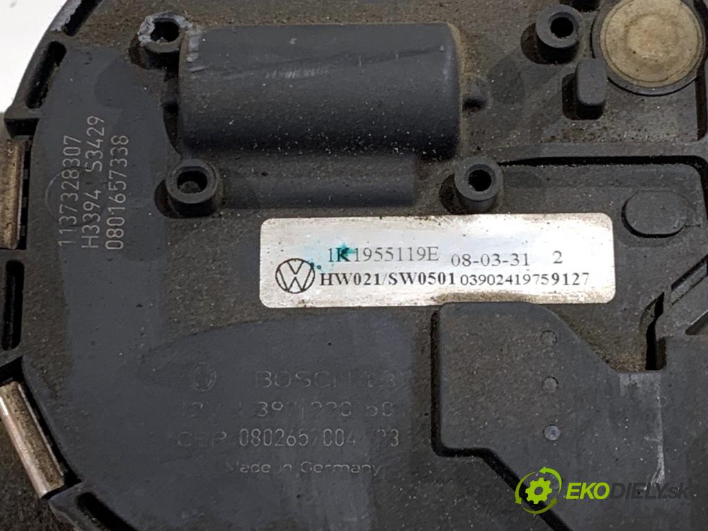 VW GOLF V Kombi 2008 77 kW 1.9 TDI 1896 Mechanizmus stieračov predný 1K1955023G (Motorček stieračov predný)
