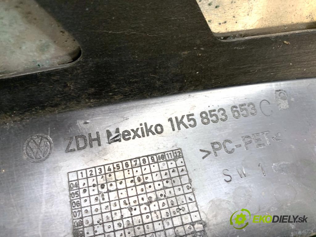 VW GOLF V Kombi 2008 77 kW 1.9 TDI 1896 Mriežka maska 1K5853653C (Mriežka predná (maska chladiča))