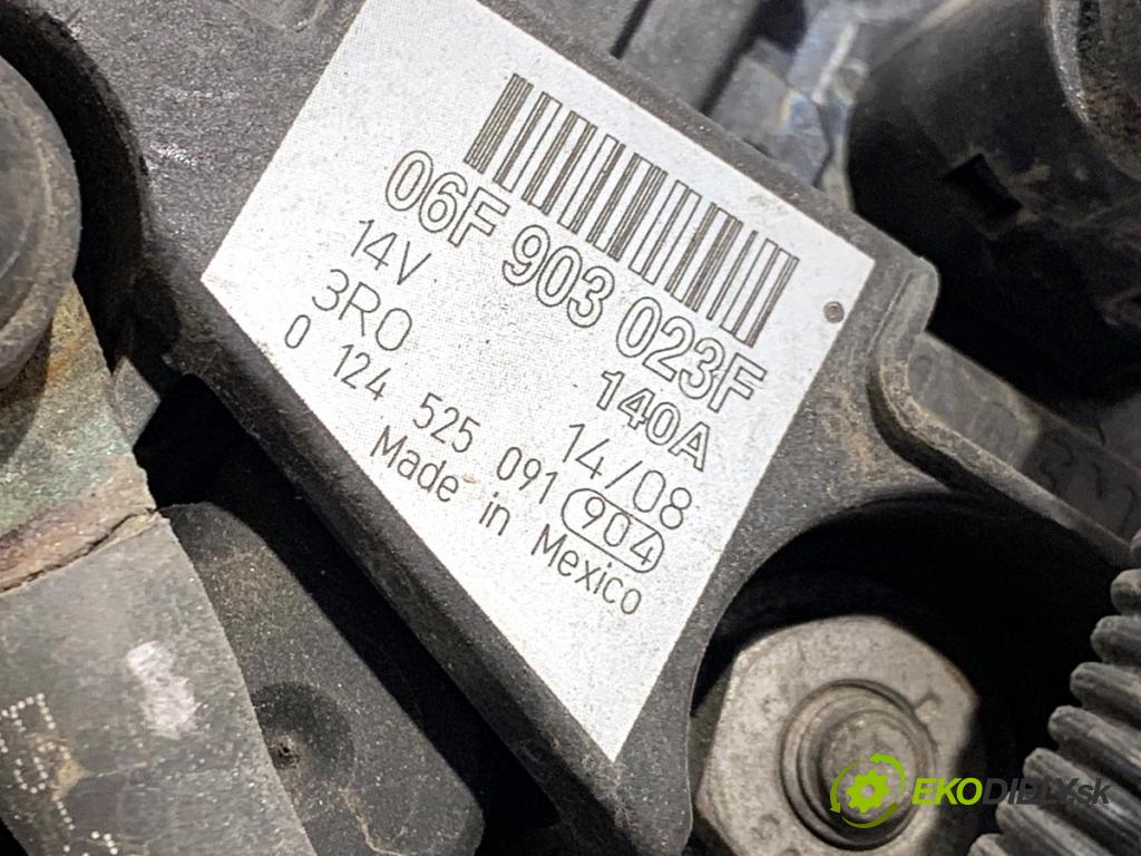 VW GOLF V Kombi 2008 77 kW 1.9 TDI 1896 Alternátor 06F903023F (Alternátor)
