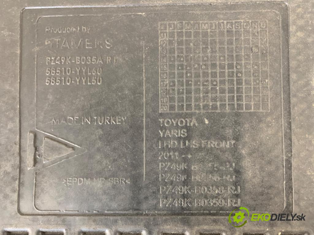 TOYOTA YARIS III liftback 2019 82 kW 1.5 (NSP131_) 1496 kobereček PRYŽ: 58510-YYL60