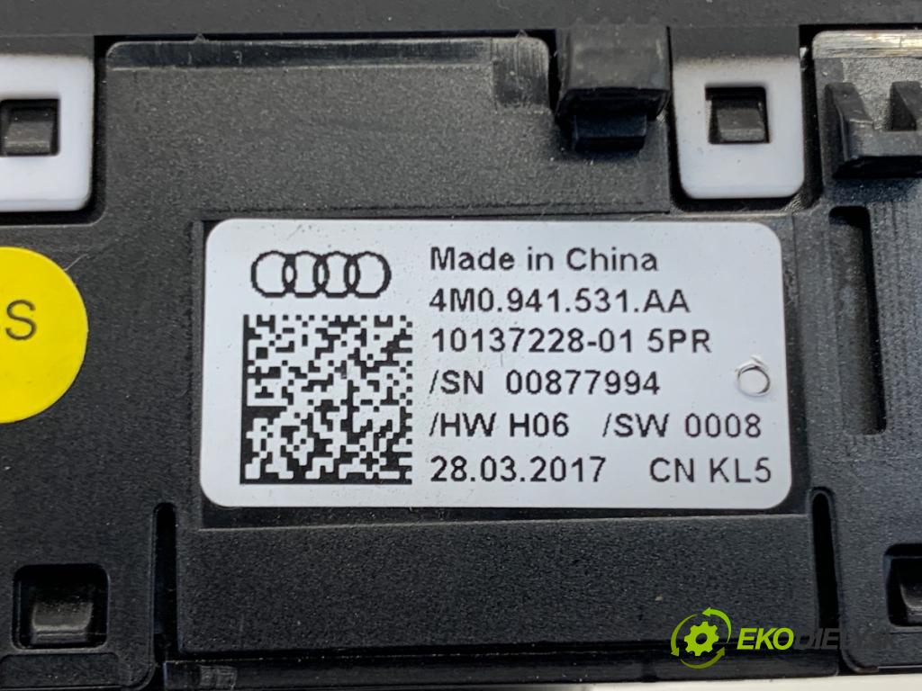 AUDI A4 B9 Kombi 2018 140 kW 2.0 TDI quattro 1968 Spínač svetiel 4M0941531AA