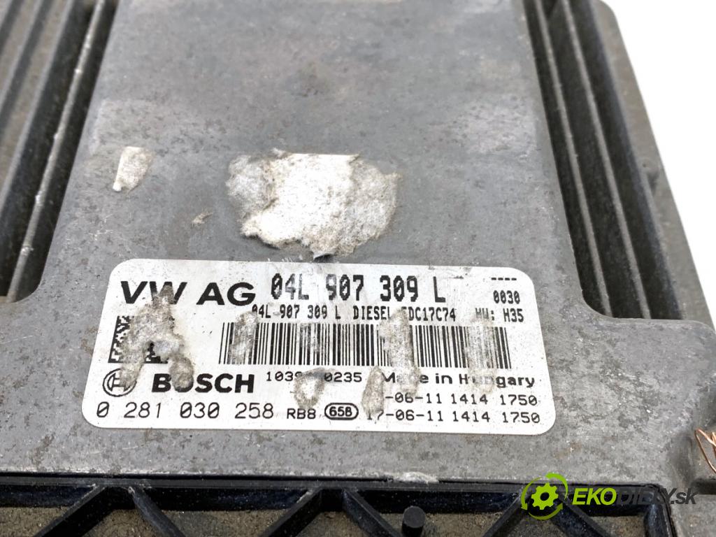 AUDI A4 B9 Kombi 2018 140 kW 2.0 TDI quattro 1968 řídící jednotka motora 04L907309L 0281030258 (Řídicí jednotka)