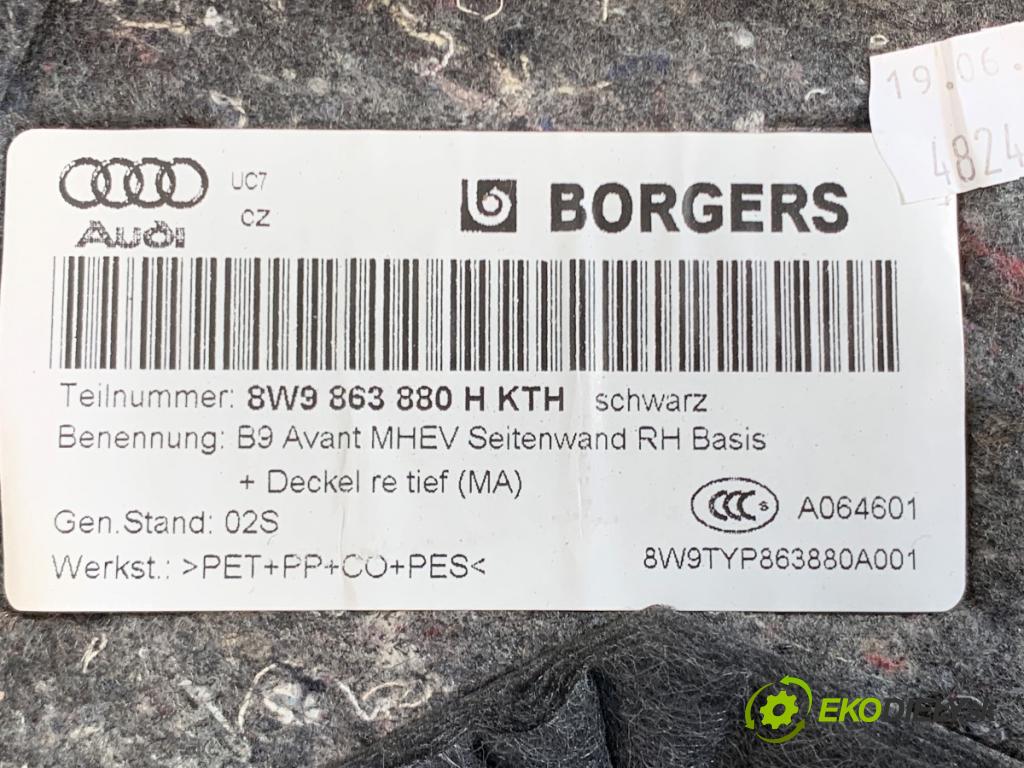 AUDI A4 B9 Kombi 2018 140 kW 2.0 TDI quattro 1968 ča kufra pravý 8W9863880H