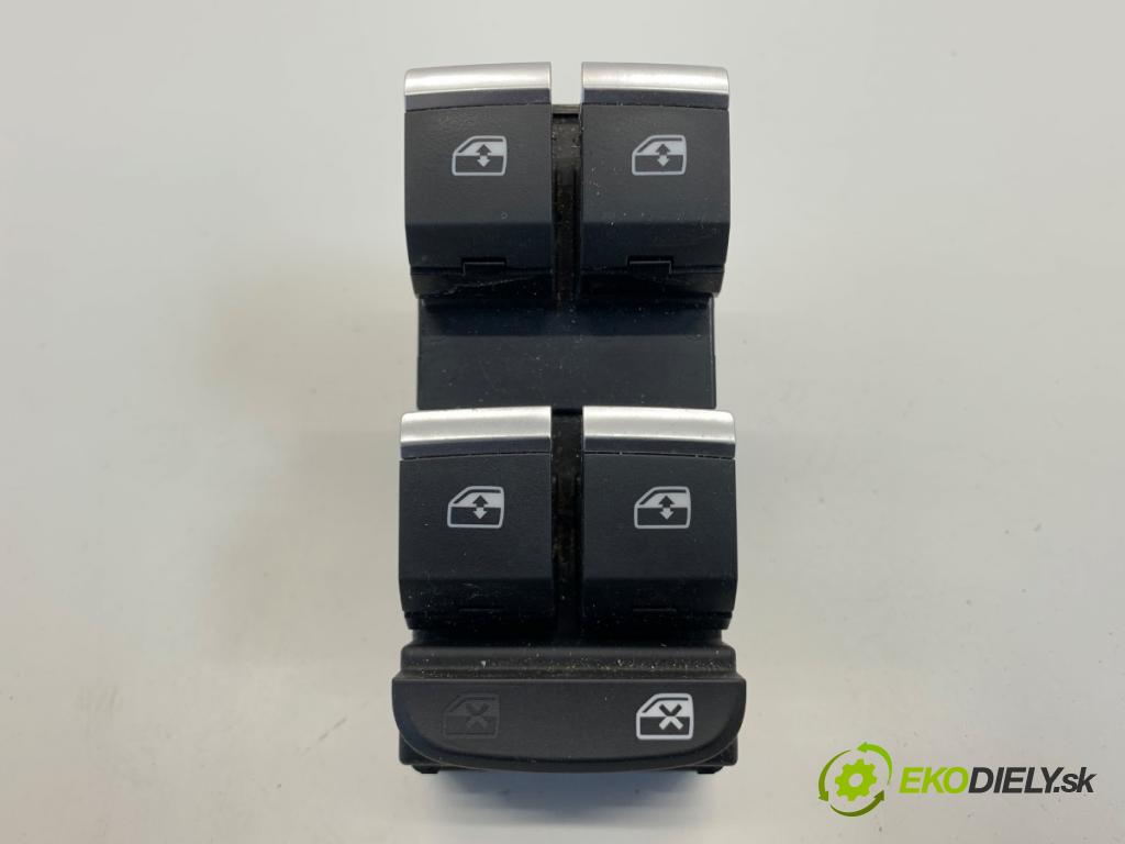 AUDI A4 B9 Kombi 2018 140 kW 2.0 TDI quattro 1968 Prepínač okien 8W0959851E (Prepínacie páčky pod volantom)