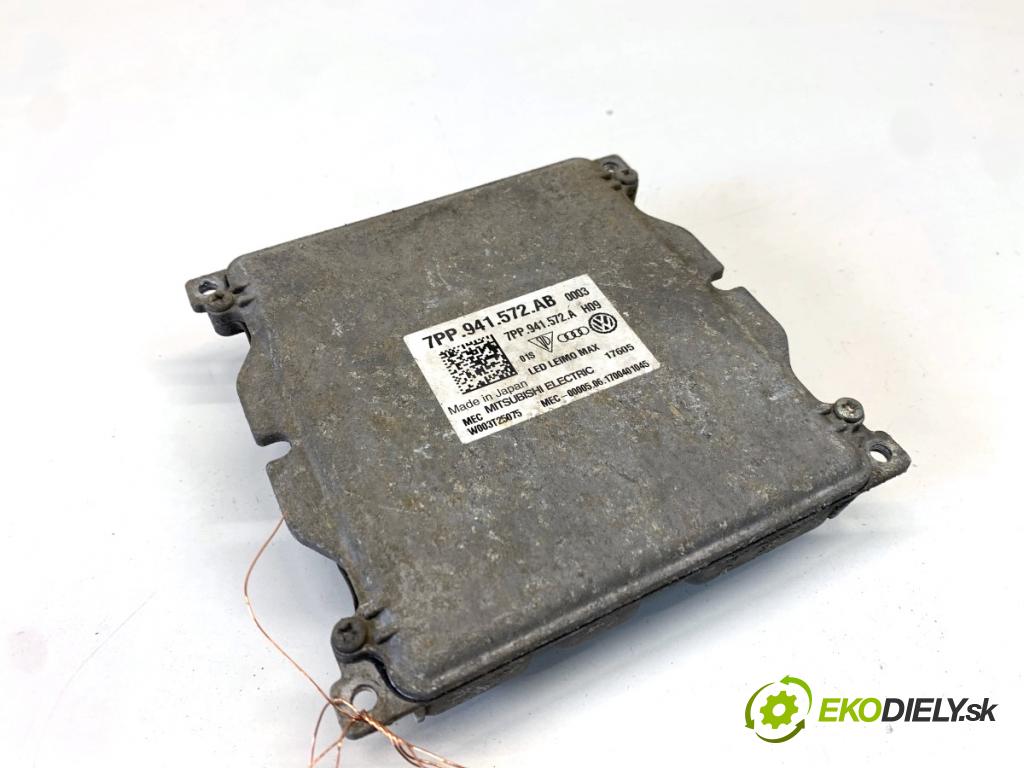 AUDI A4 B9 Kombi 2018 140 kW 2.0 TDI quattro 1968 měnič XENON 7PP941572AB (Řídící jednotka xenonu)