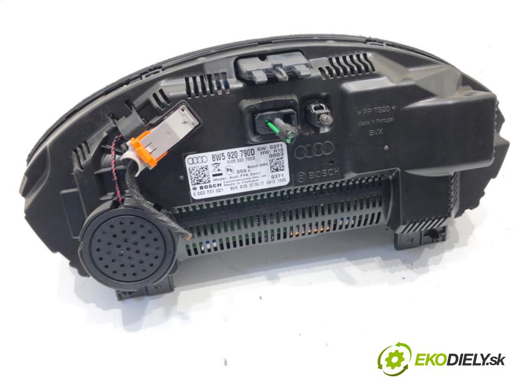 AUDI A4 B9 Kombi 2018 140 kW 2.0 TDI quattro 1968 Prístrojovka 8W5920790D (Prístrojová doska)