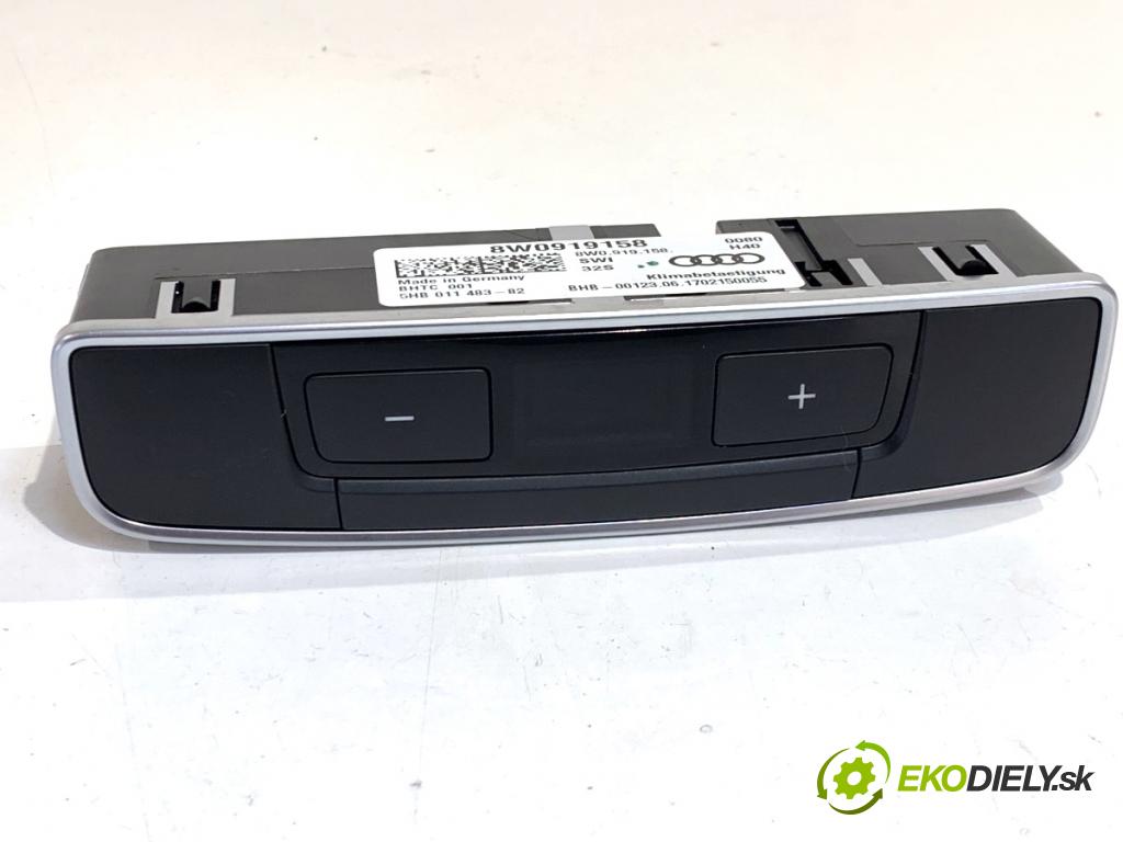 AUDI A4 B9 Kombi 2018 140 kW 2.0 TDI quattro 1968 Panel ovládania kúrenia klimatizácie zad 8W0919158