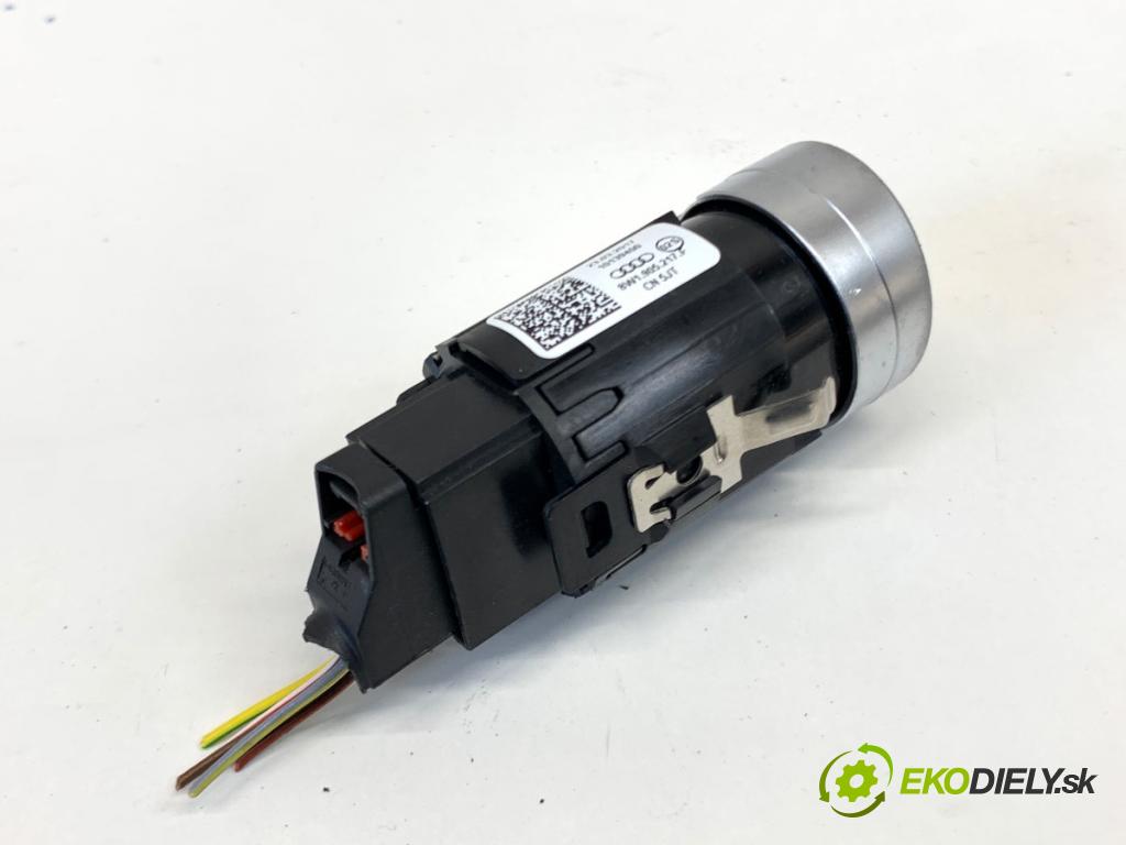 AUDI A4 B9 Kombi 2018 140 kW 2.0 TDI quattro 1968 vypínač ZAPALOVANIE: START/STOP 8W1905217F