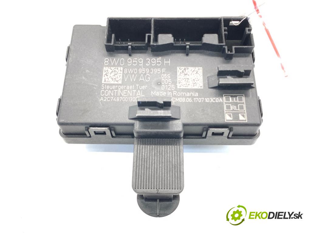 AUDI A4 B9 Kombi 2018 140 kW 2.0 TDI quattro 1968 Modul Dvere zad pravy 8W0959395H