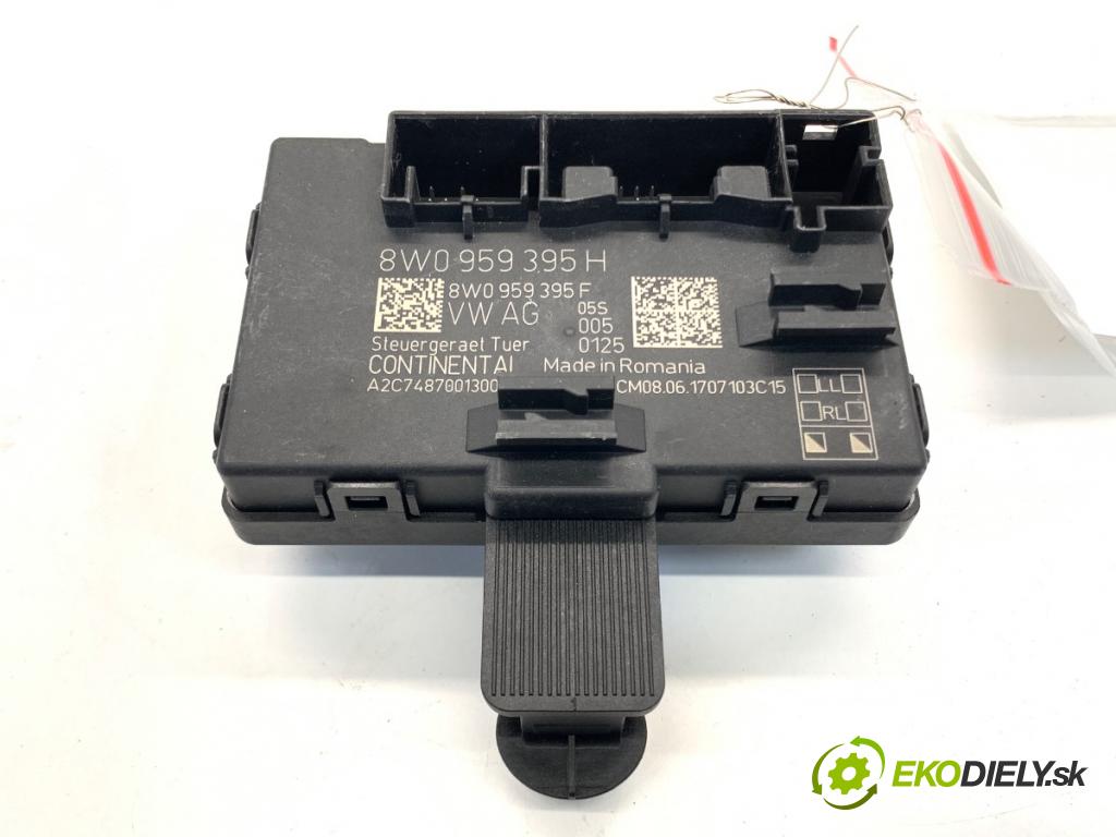 AUDI A4 B9 Kombi 2018 140 kW 2.0 TDI quattro 1968 Modul Dvere zad ľavy 8W0959395H