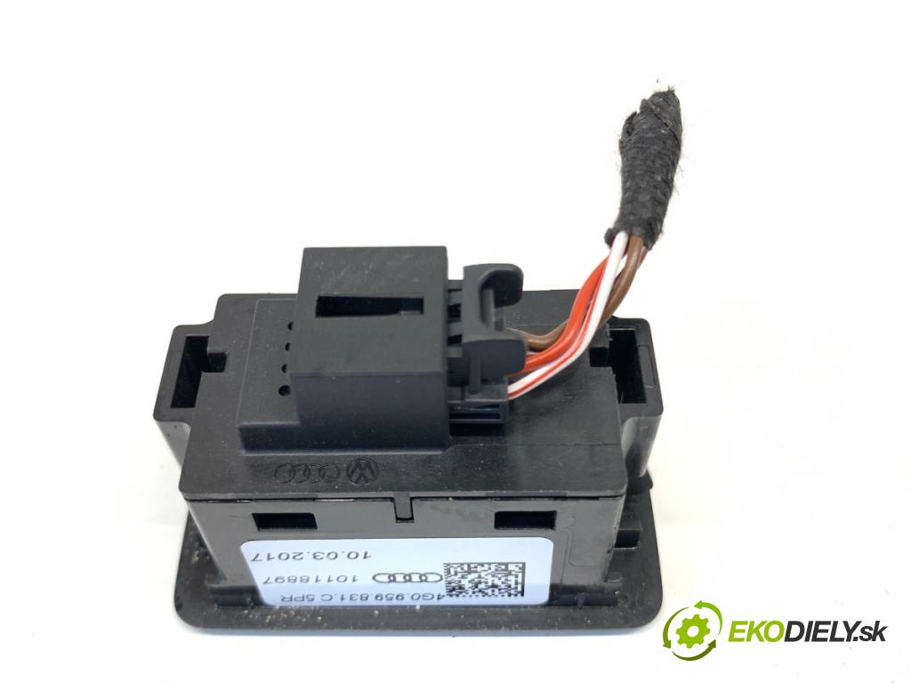 AUDI A4 B9 Kombi 2018 140 kW 2.0 TDI quattro 1968 vypínač otvárania dverí 4G0959831C