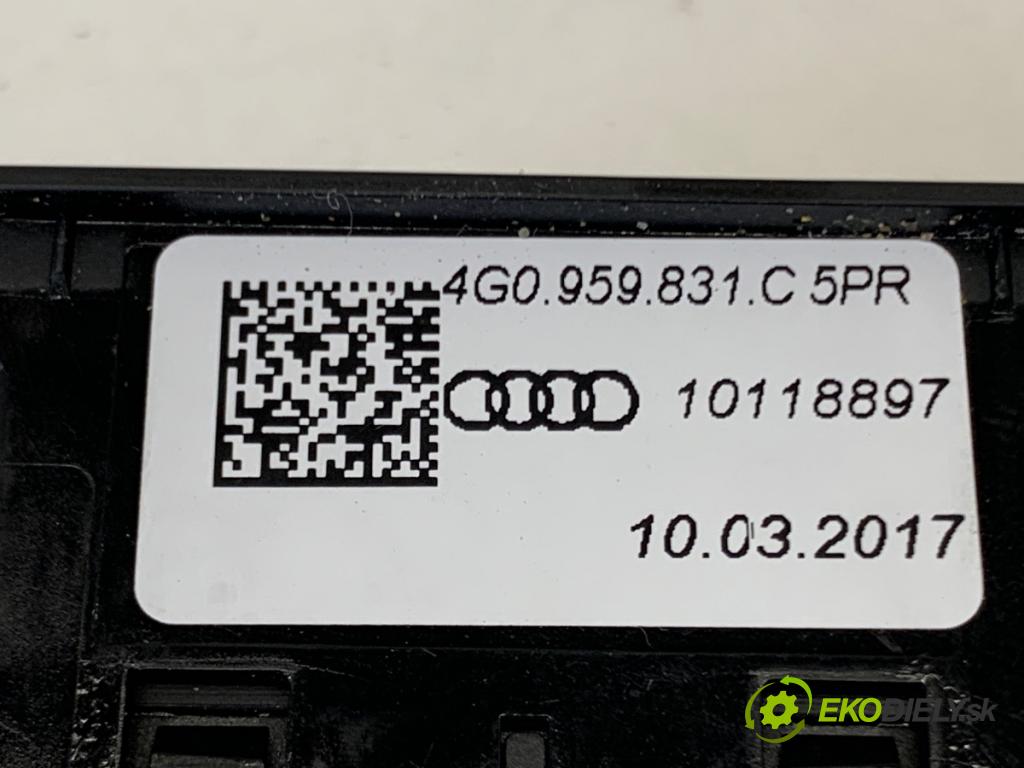AUDI A4 B9 Kombi 2018 140 kW 2.0 TDI quattro 1968 vypínač otvárania dverí 4G0959831C