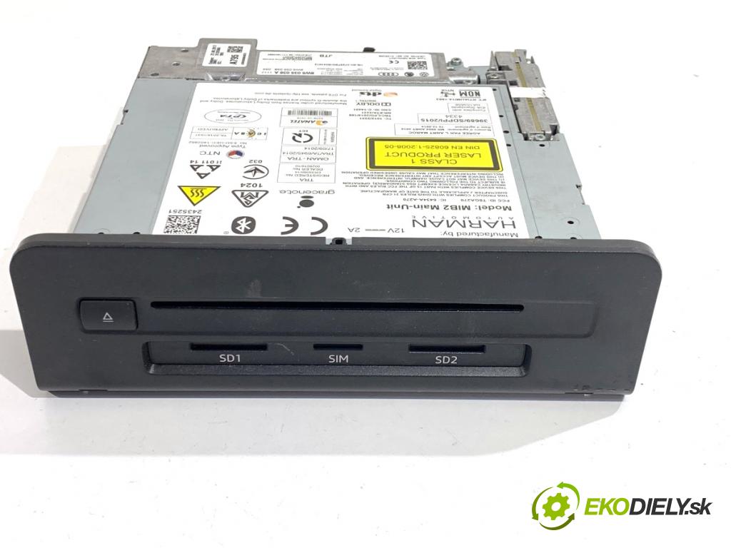 AUDI A4 B9 Kombi 2018 140 kW 2.0 TDI quattro 1968 čítač navigácie 8W5035036A (Elektrosúčasti ostatné)