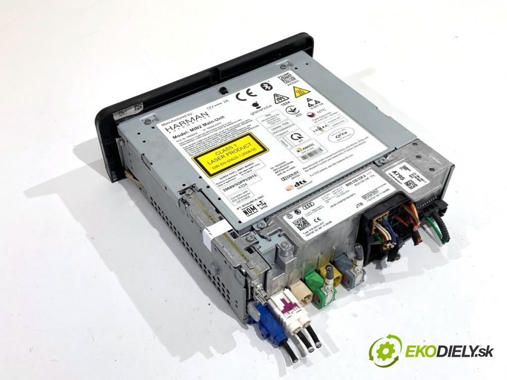 AUDI A4 B9 Kombi 2018 140 kW 2.0 TDI quattro 1968 čítač navigácie 8W5035036A (Elektrosúčasti ostatné)