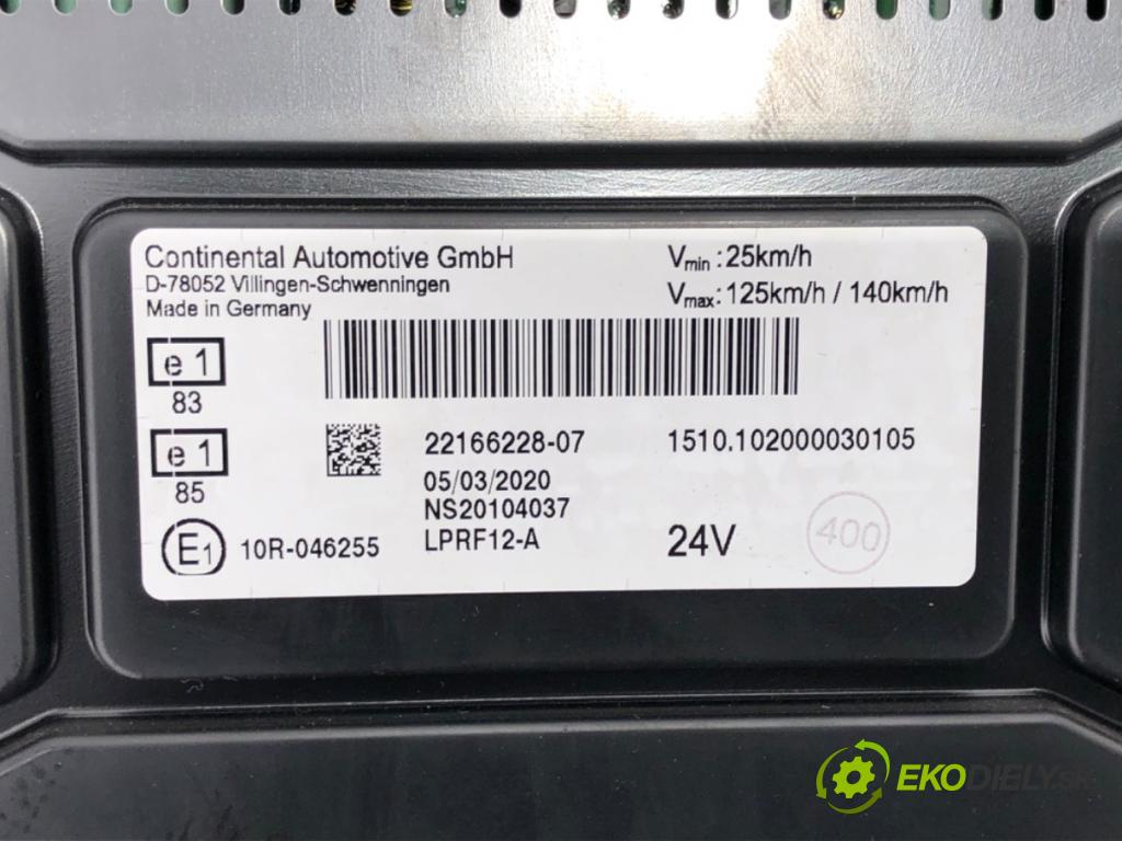 RENAULT TRUCKS T Platforma / podwozie 2020 338 kW T460 338 kW [460 KM] olej napędowy 2013 - 2022 10837 Prístrojovka 22166228 (Prístrojová doska)