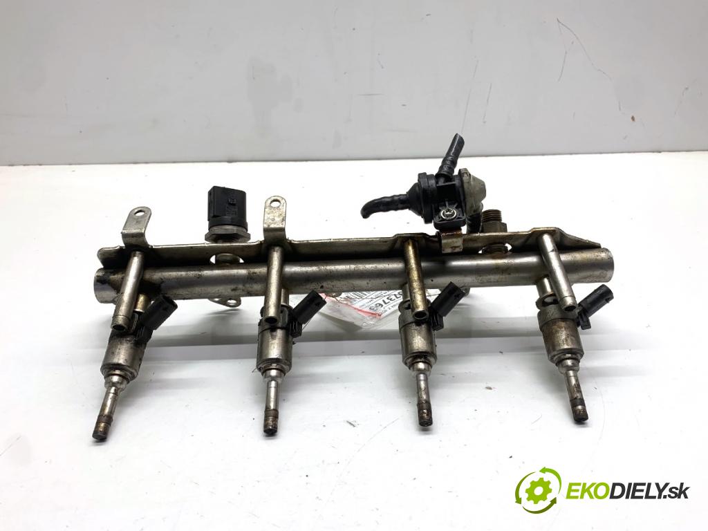 AUDI A4 B8 Kombi 2009 118 kW 1.8 TFSI 1798 Lišta vstrekovacia INJEKCIA: 06J133317G