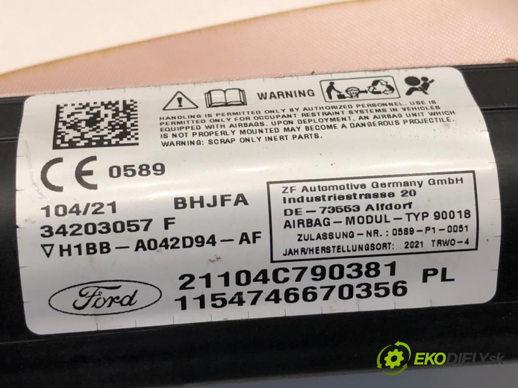 FORD FIESTA MK8 liftback 2021 55 kW 1.1 Ti-VCT 1084 stropní pravý H1BB-A042D94-AF
