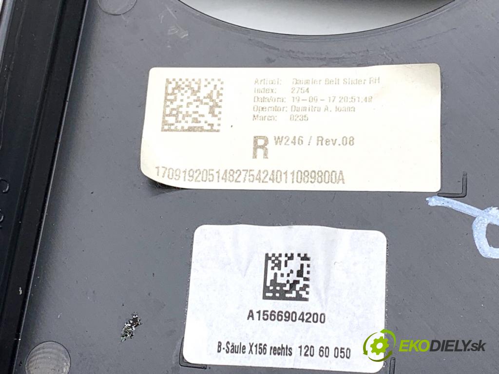 MERCEDES-BENZ KLASA GLA SUV 2017 100 kW GLA 200 CDI 4-matic (156.902) 2143 Držiak BEZPEČNOSŤ pravy predný