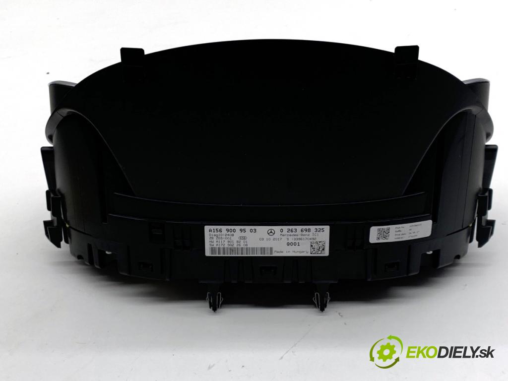 MERCEDES-BENZ KLASA GLA SUV 2017 100 kW GLA 200 CDI 4-matic (156.902) 2143 prístrojovka A1569009503 (Přístrojová deska)