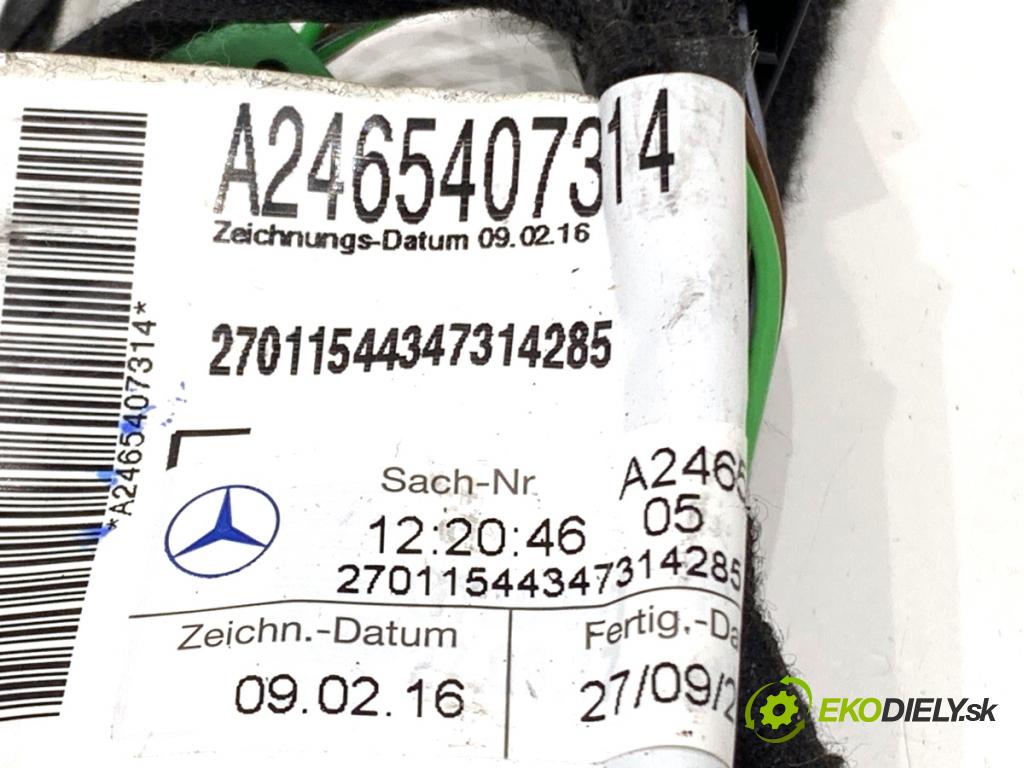 MERCEDES-BENZ KLASA GLA SUV 2017 100 kW GLA 200 CDI 4-matic (156.902) 2143 káblovačka dveře přední část pravý A2465407314