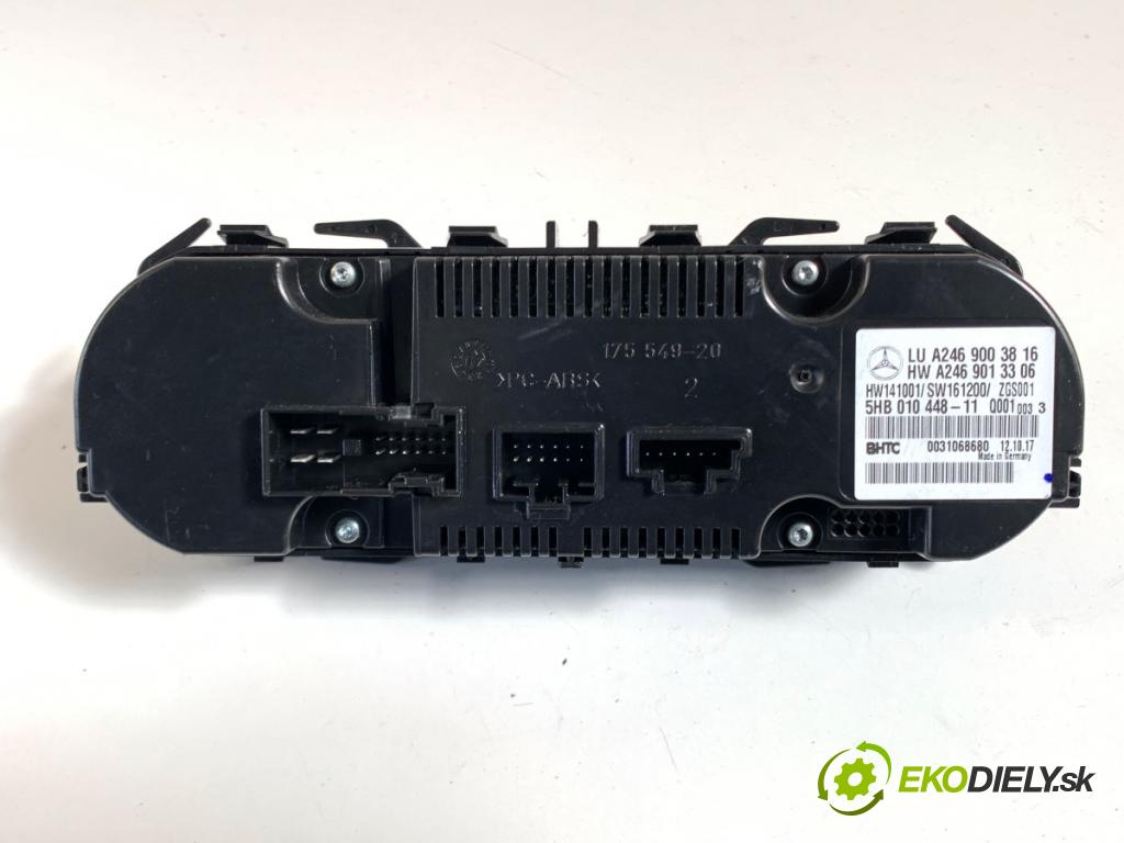 MERCEDES-BENZ KLASA GLA SUV 2017 100 kW GLA 200 CDI 4-matic (156.902) 2143 Panel ovládaní topení A2469003816 (Páčky pod volantem)