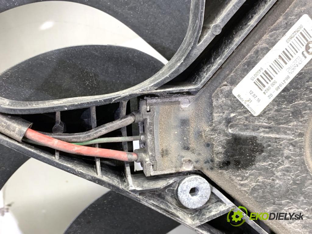 BMW F30 sedan 2016 140 kW 320 d xDrive 1995 Ventilátor klimatizácie 8641946 (Ventilátor chladiča klimatizácie)